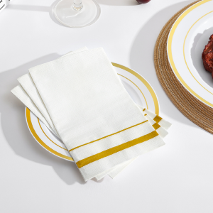 Regular three-layer tissue paper