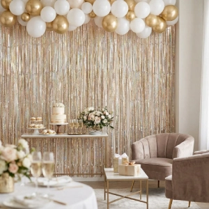 Tassel fringe backdrop