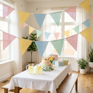 party triangle flags