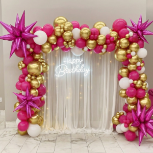 Balloon backdrop kit