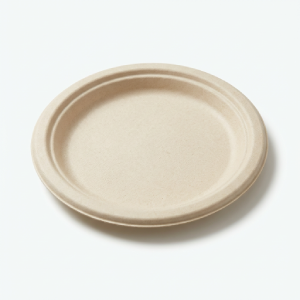 Standard Round Sugarcane Plate
